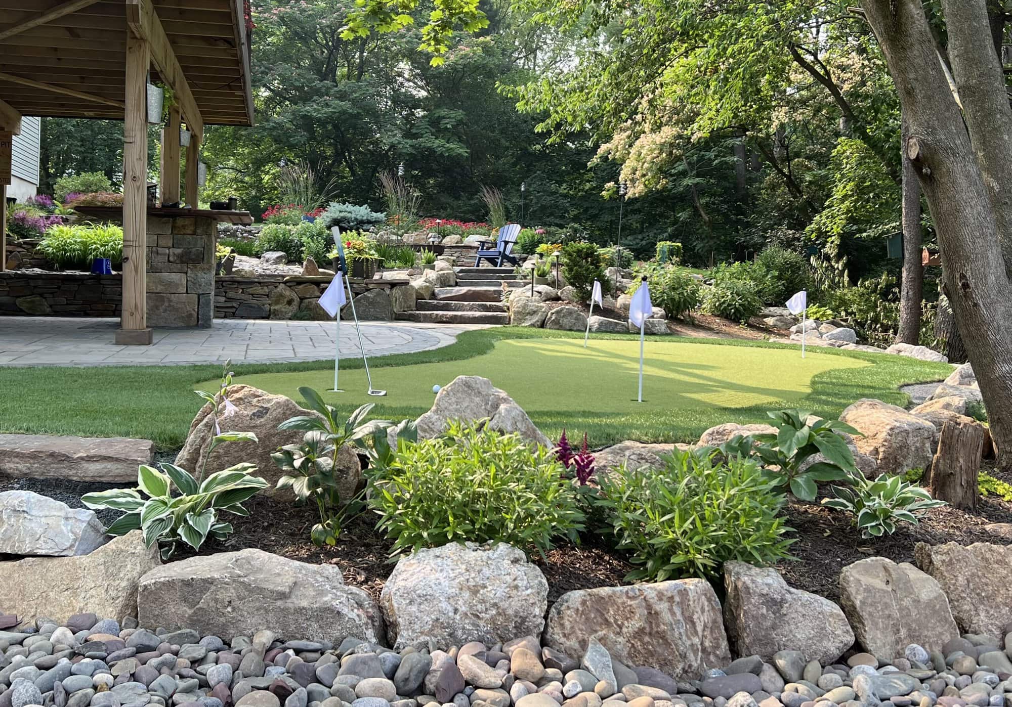 Putting Green Installation in Rosenberg, TX